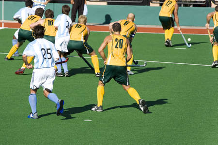 Field Hockeyの写真素材