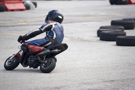 Pocket Bike Raceの写真素材