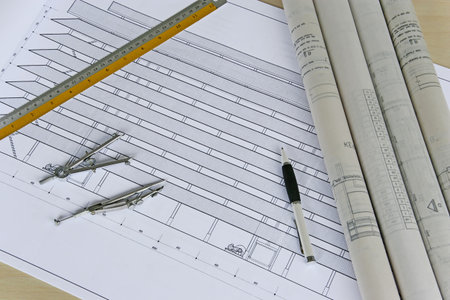 Engineering Design and Drawingの写真素材
