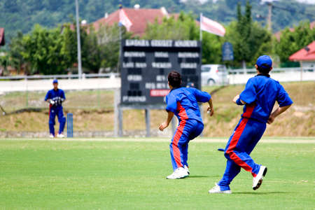 Cricket Gameの写真素材