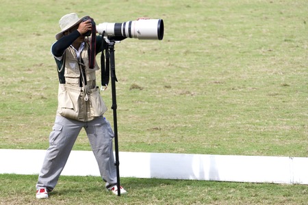 Sports Photographerの写真素材