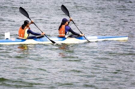 Canoeingの写真素材