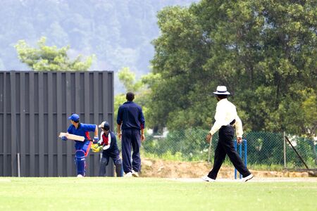 Cricket Gameの写真素材