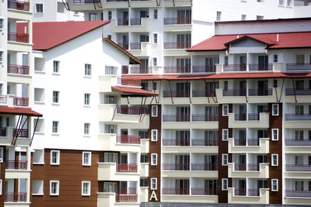 Image of brand new real estate for sale in Malaysia.