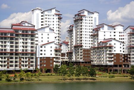 Image of brand new real estate for sale in Malaysia.の写真素材