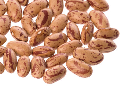 Isolated image of pinto beans.
