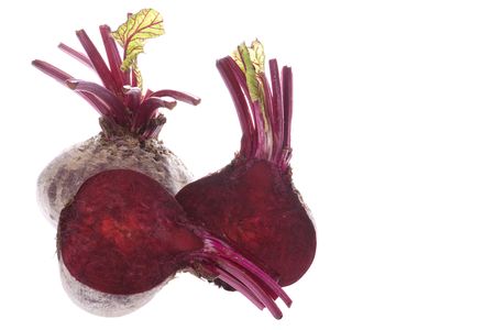 Isolated image of fresh Beetroots.の写真素材