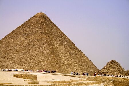 Image of the Great Pyramids of Egypt.の写真素材