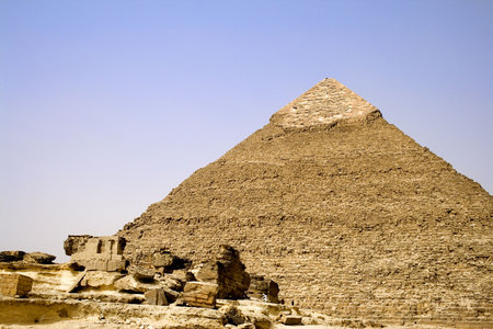 Image of the Great Pyramid of Egypt.