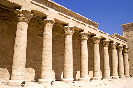 Image of the Temple of Horus, Edfu, Egypt.
の写真素材