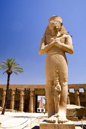 Image of the Temple of Karnak, Luxor, Egypt.
の写真素材