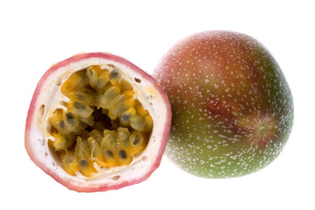 Isolated image of Passion Fruits.