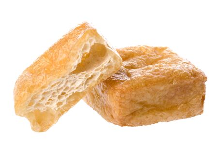 Isolated image of beancurd or commonly known as tofu.の写真素材