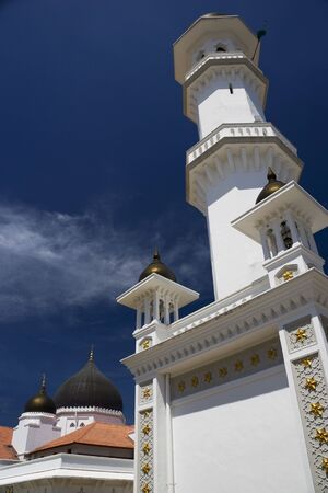 Kapitan Kling Mosque built in the early 1800s and located at UNESCO's World Heritage site of George Town, Penang, Malaysia.
の写真素材