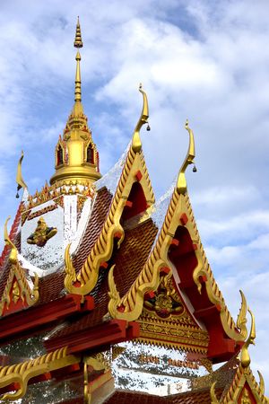 Wat Buppharam's Rice Pagoda located at Georgetown, Penang, Malaysia.の写真素材