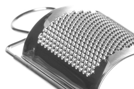 Isolated image of a cheese grater.の写真素材