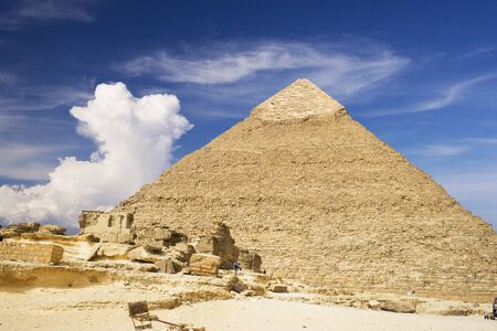 Image of The Great Pyramid of Egypt.の写真素材