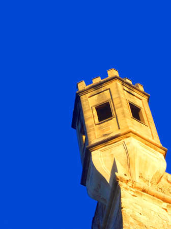 minaret to the skyの写真素材