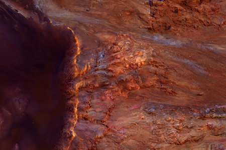 Mars Surface, NASA-Provided Imageの写真素材