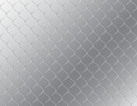 Silver Thai vintage pattern vector abstract backgroundのイラスト素材
