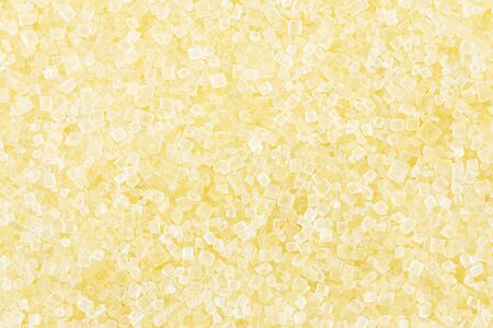 Macro of sugar crystals texture abstract backgroundの写真素材
