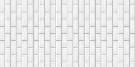 White ceramic tiles texture abstract background vectorのイラスト素材