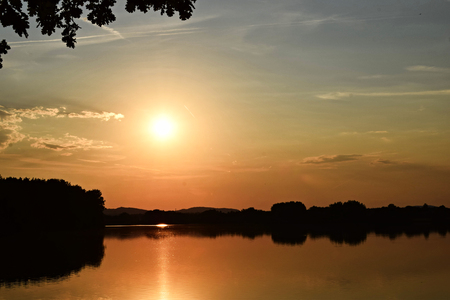 sunsetの写真素材