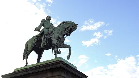 Royal palace Oslo, Norwayのeditorial素材