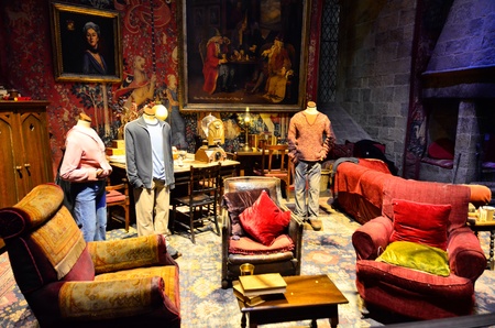 The Gryffindor Common Room at Warner Brothers Studioの素材