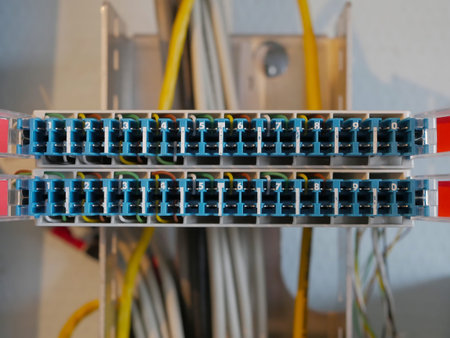 Telephone communication switchgear box