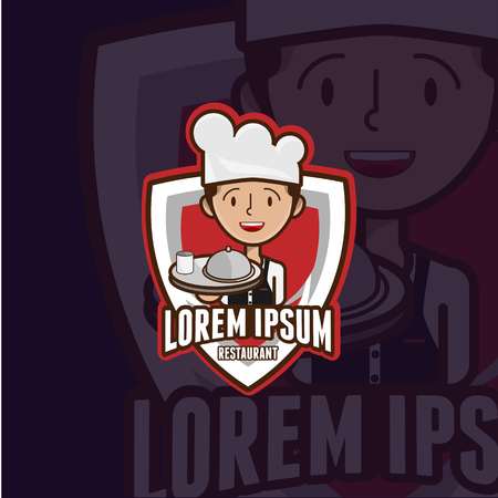 Restaurant Logoのイラスト素材