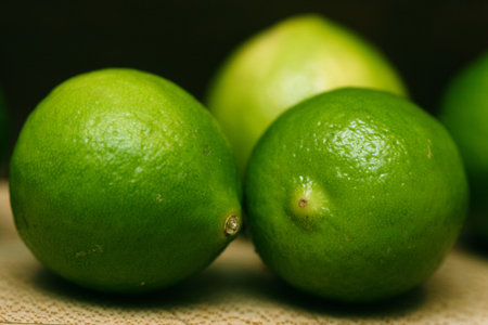 Some limes on the counter