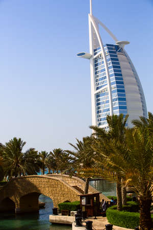 Hotel landmark Sail in Dubaiのeditorial素材