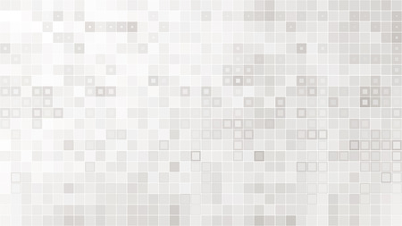 White vector squared mosaic seamless pattern.のイラスト素材