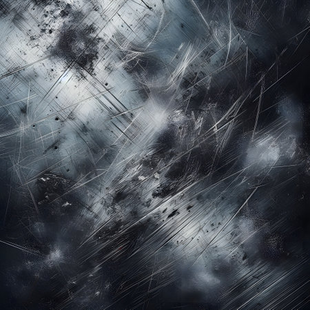 Grunge metal background or texture with scratches. With different color patternsの素材