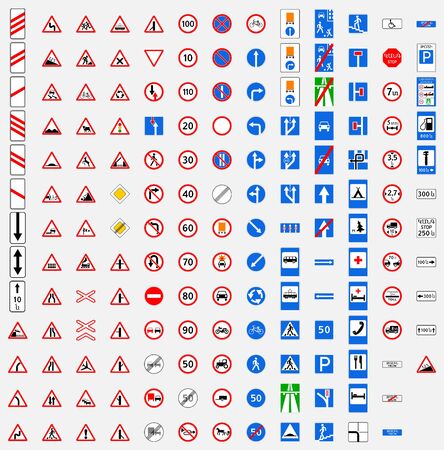 armenia road traffic sign symbolのイラスト素材