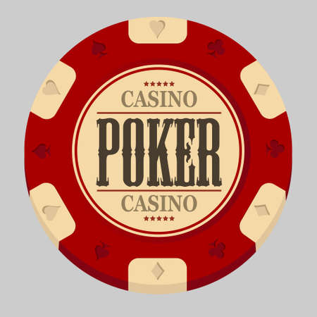 Casino Chip Poker Playing Game Cards Tokenのイラスト素材