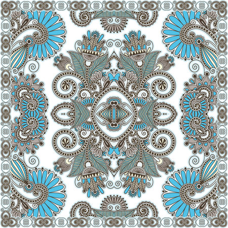 Pattern Tile Seamless Square Ornamentのイラスト素材