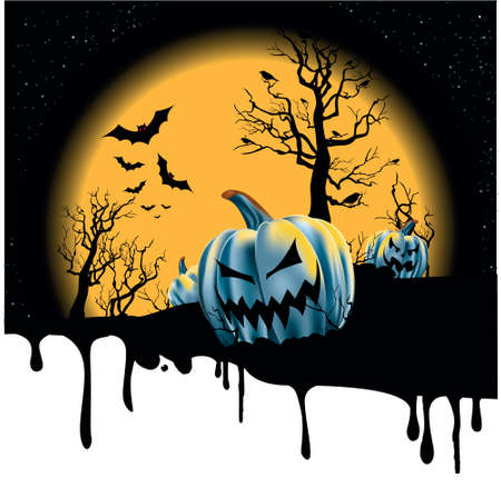 Happy Halloween Party Illustration Ideasのイラスト素材