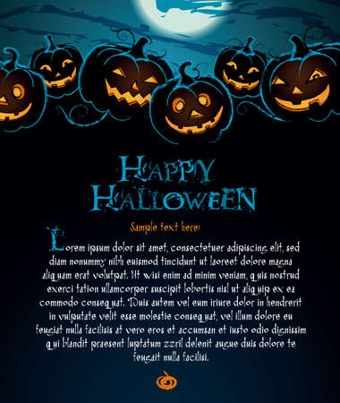 Happy Halloween Party Illustration Ideasのイラスト素材