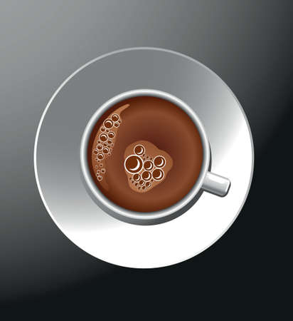 Coffee Cafe Theme Element Vector Illustrationのイラスト素材