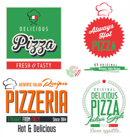 Pizza Food Graphic Design Illustrationのイラスト素材