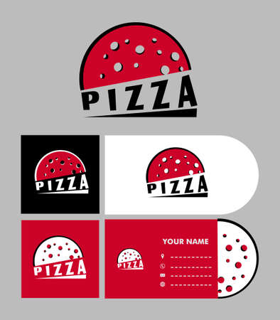 Pizza Food Graphic Design Illustrationのイラスト素材
