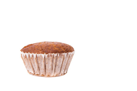 Cupcake on White Isolate Backgroundの写真素材