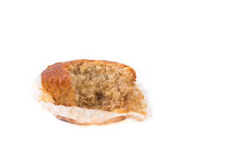 Cupcake on White Isolate Backgroundの写真素材