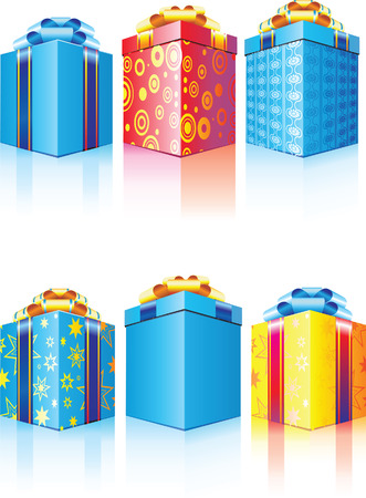 gift boxのイラスト素材