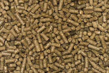background from the Pellets. Organic material for heating boilers, as well as animalの写真素材