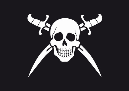Jolly Roger Blackのイラスト素材