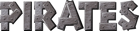 Pirates Textのイラスト素材