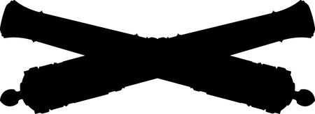 olg cannon vector illustration.のイラスト素材